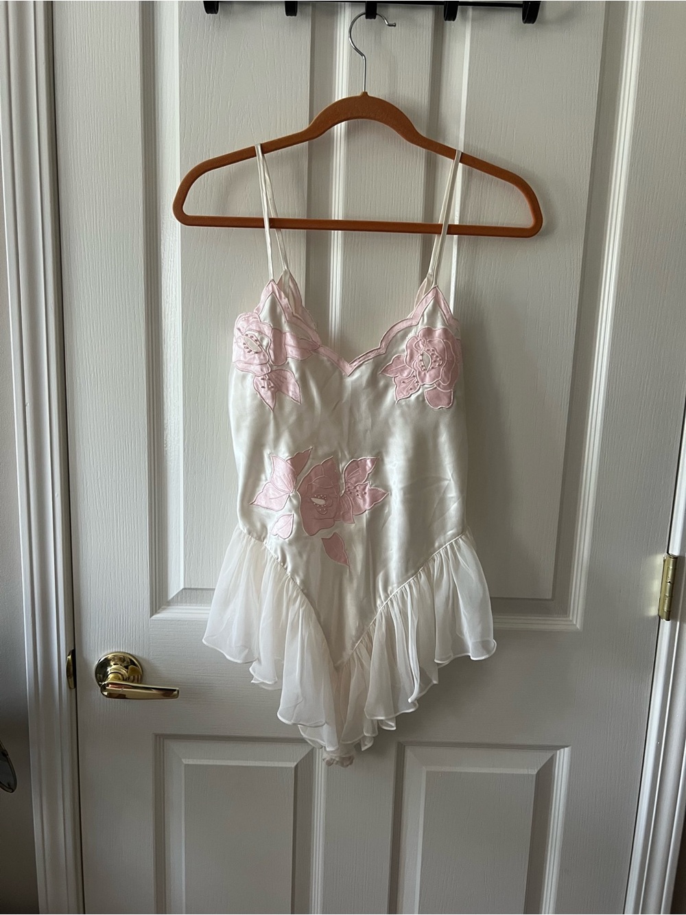 Victoria Secret Gold Label Pink and White Teddy